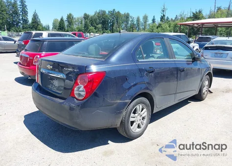 2015 Chevrolet Sonic Lt Auto из США, поврежденный, VIN 1G1JC5SH1F4161365